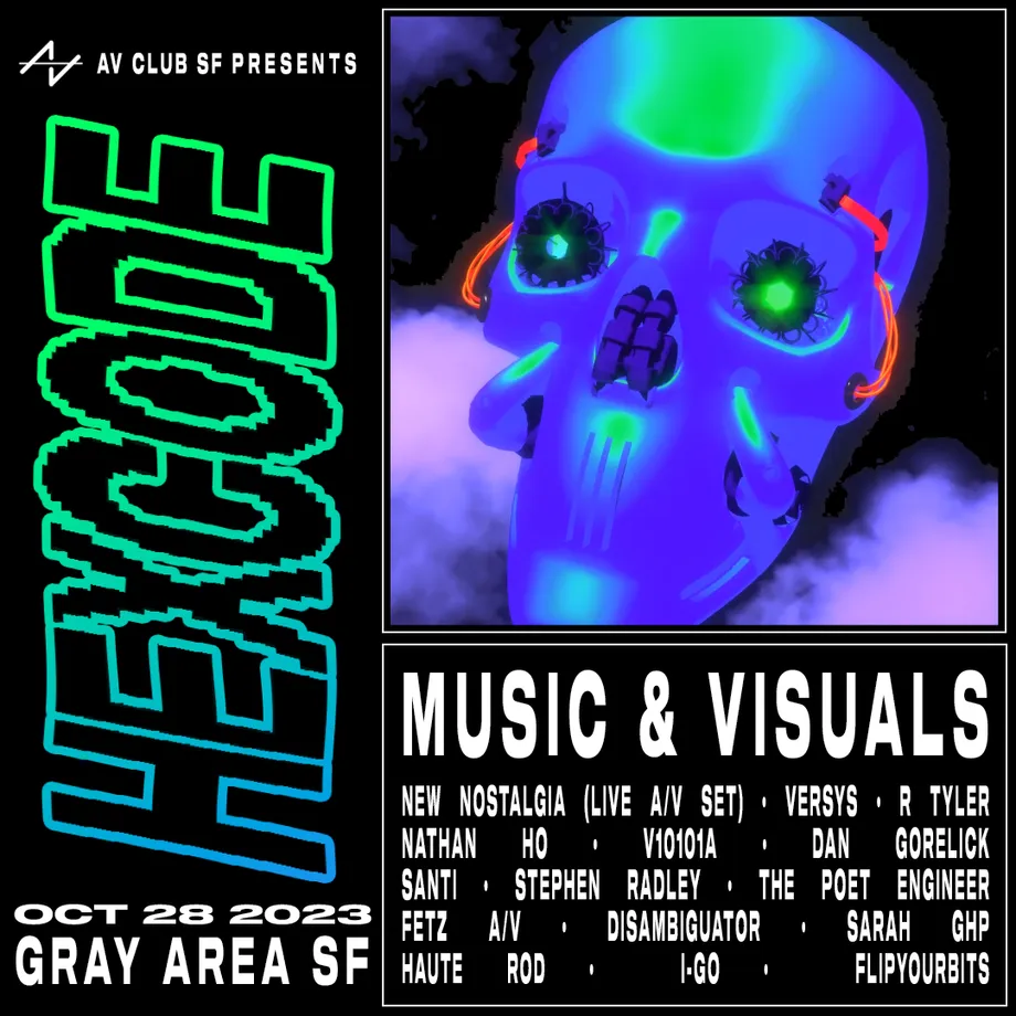 AV Club SF's HEXCODE Halloween Party - Gray Area